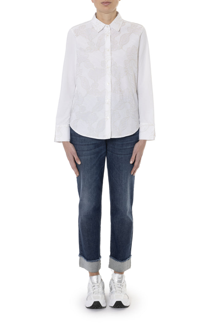 Embroidered Front Shirt