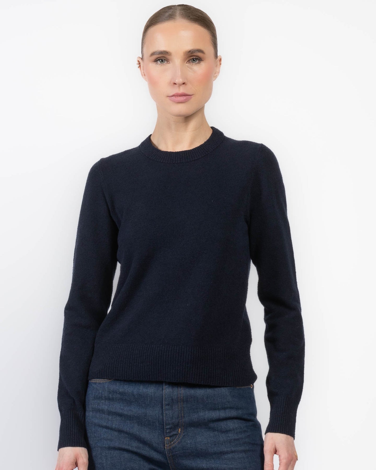 【MODERNIF】Finder Boucle Open Collar Knit BOUCLE-KNIT POLO – Lama Retail