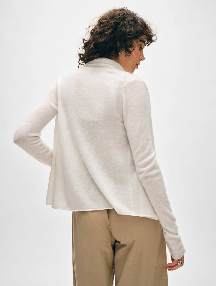 Cashmere Mini Trapeze Cardigan