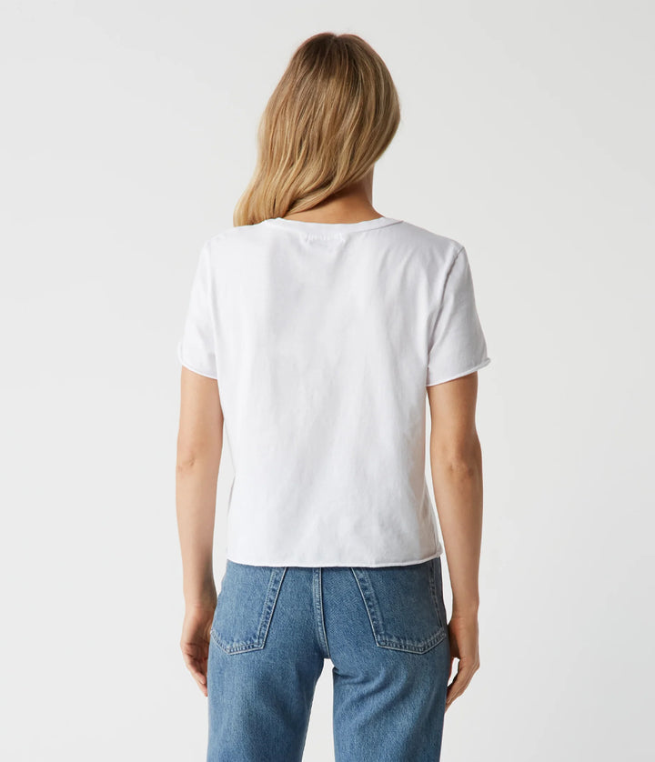 Jackie Crewneck Tee - White