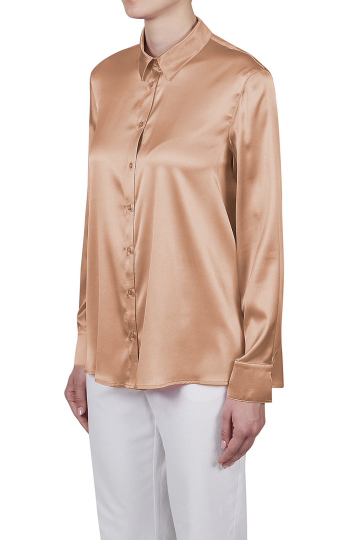Silk Shirt - Gold
