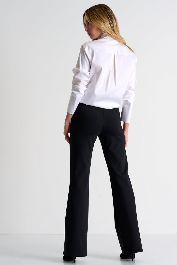 Flare Leg Trouser - Caviar