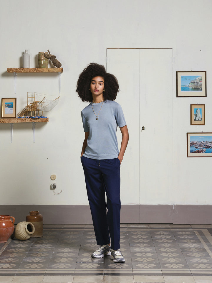 Knit Round Neck Sweater