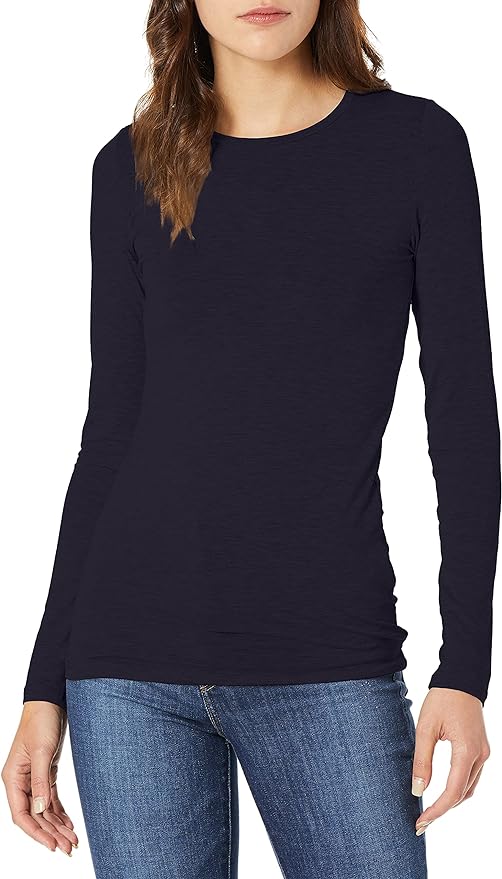 Soft Touch Long Sleeve Crewneck T-Shirt