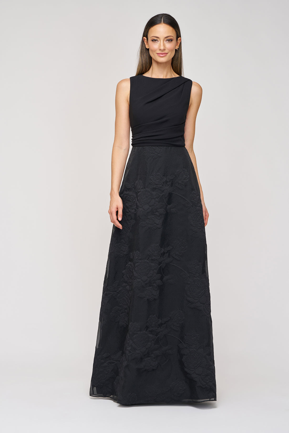 green emerald velvet dress JS Collections 866949