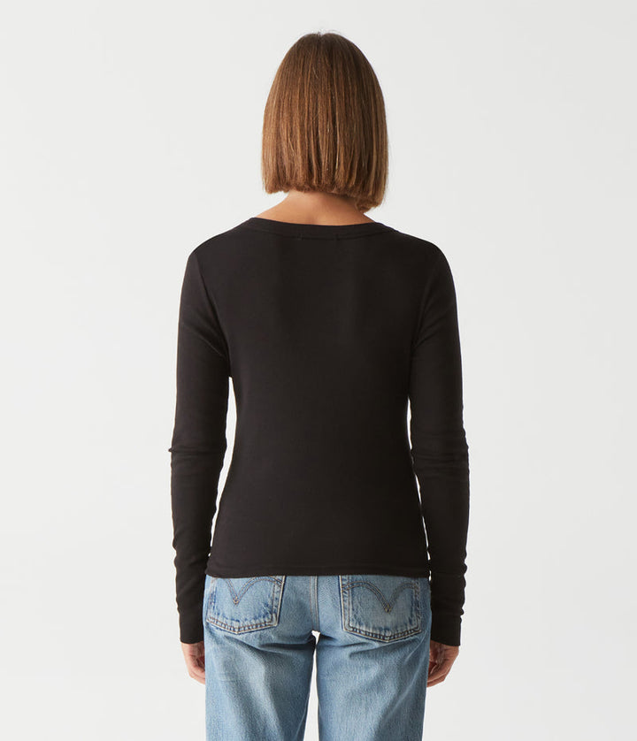 Logan Supima V-Neck Tee