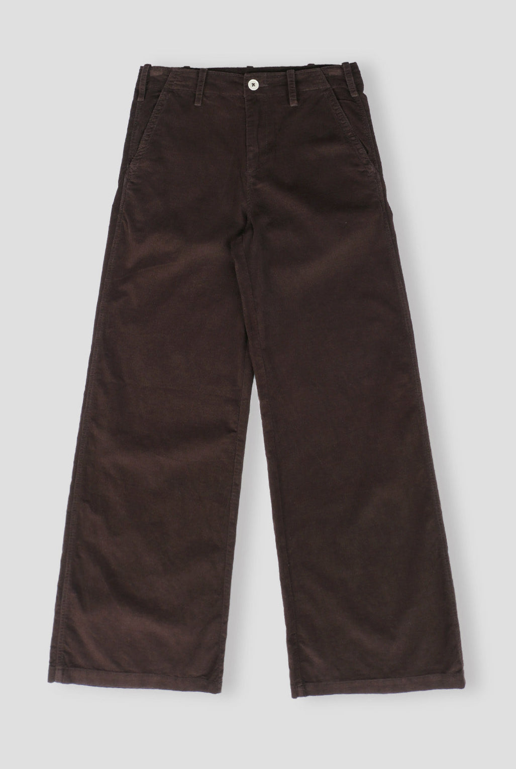 Wide Leg Pants - Espresso