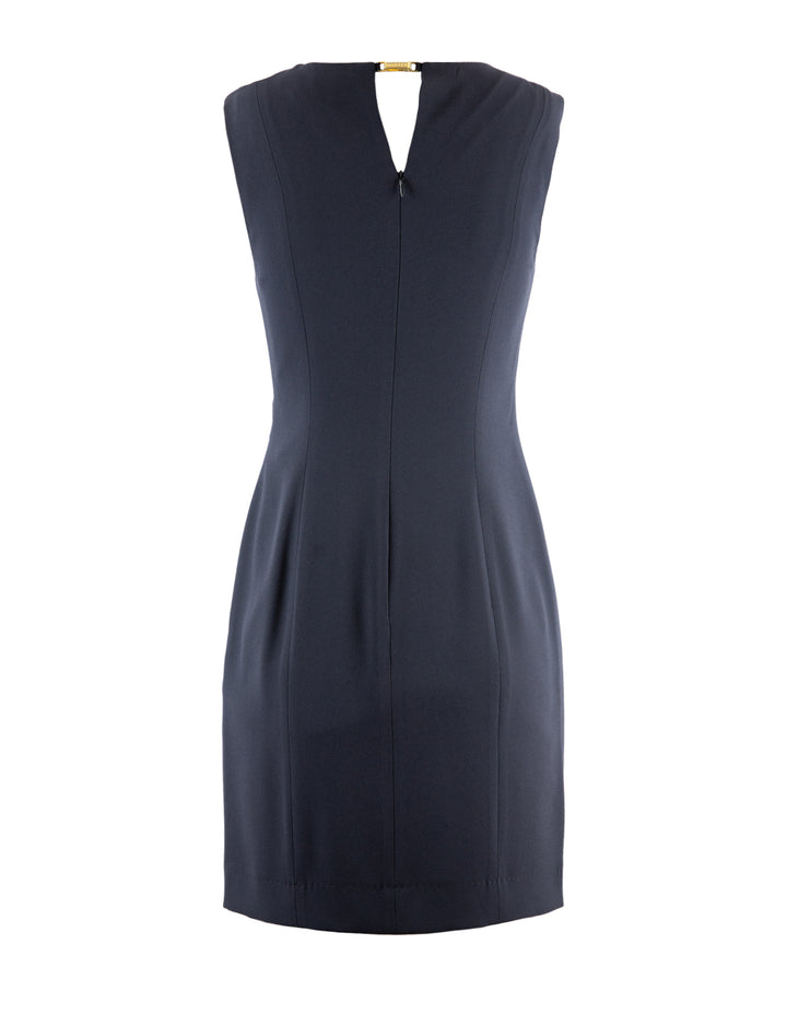 Rossino Sleeveless Knee Length Dress - Navy