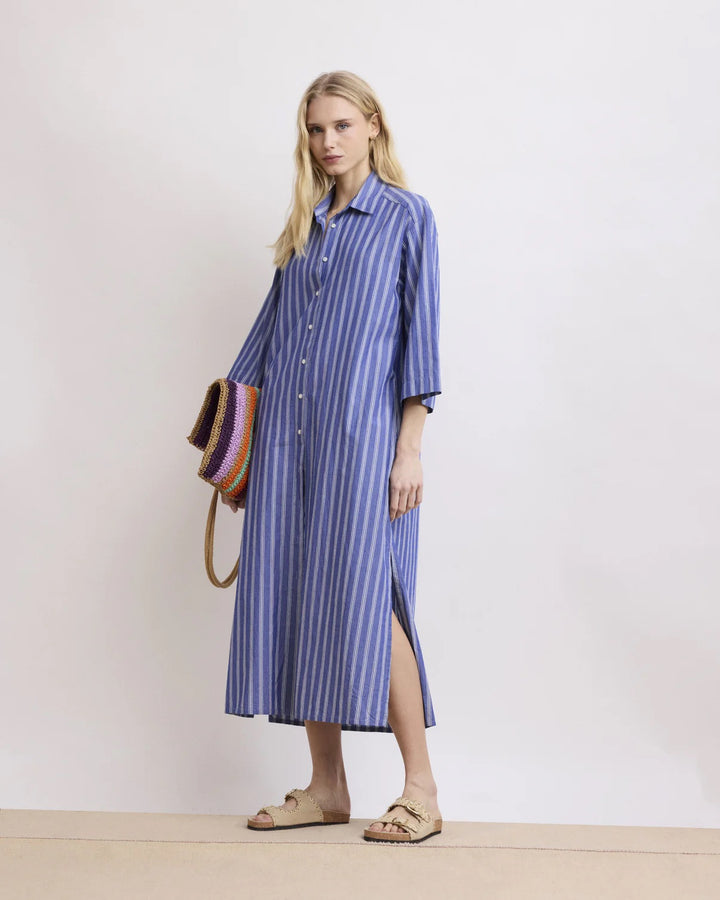 Rune Stripe Shirt Dress