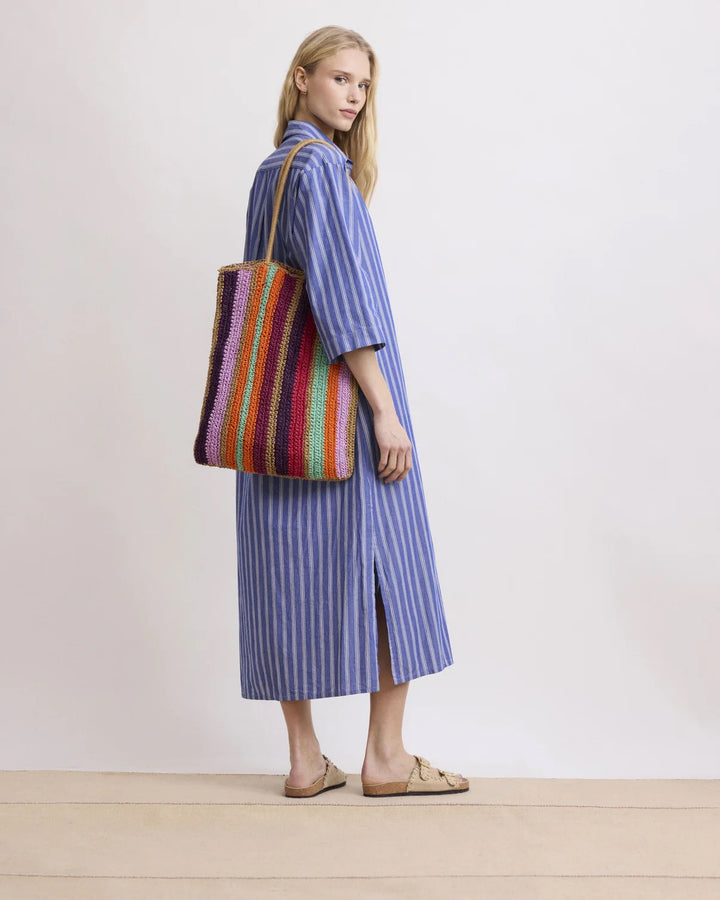 Rune Stripe Shirt Dress