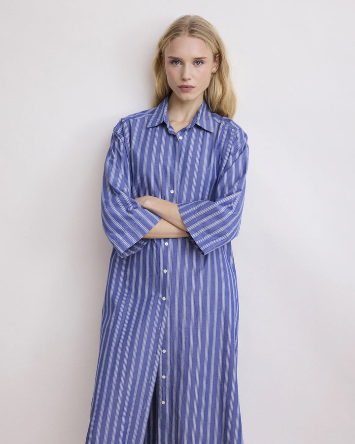 Rune Stripe Shirt Dress