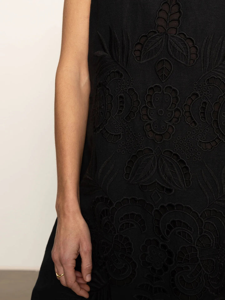 Embroidered Blooms Dress