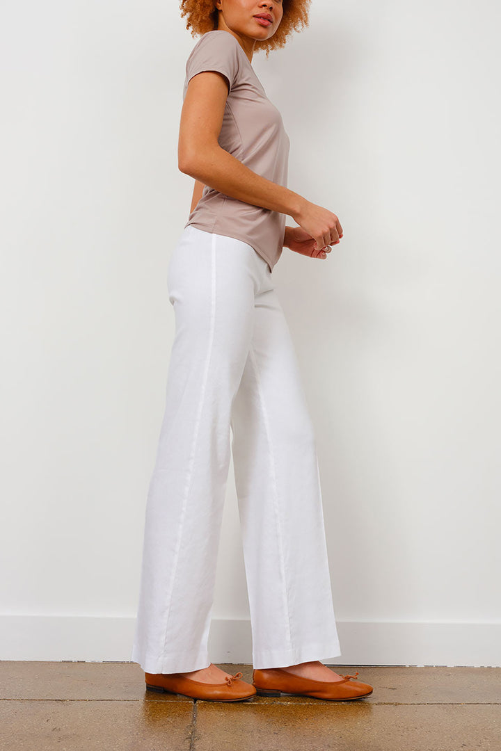 Wide Leg Pull On Pant