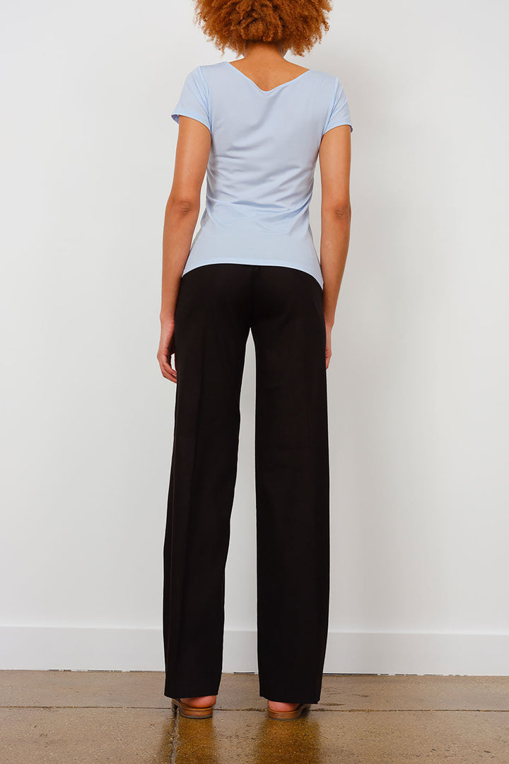 Wide Leg Pull On Pant