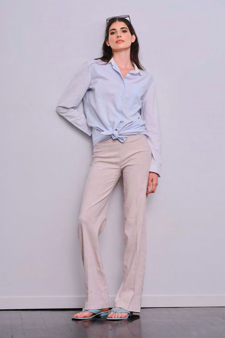 Wide Leg Pull On Pant