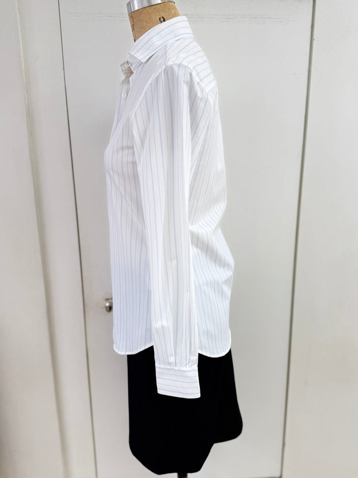 Pina Blouse - Blue Stripe