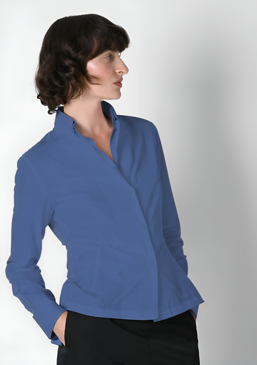 Taffeta Blouse - Frost