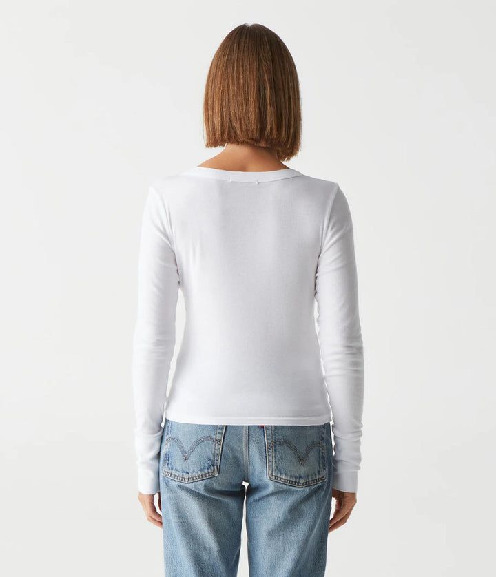Logan Supima V-Neck Tee