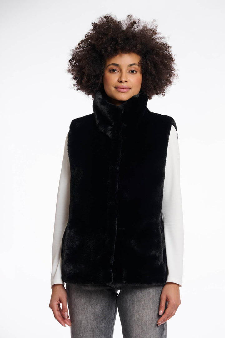 Lison Waistcoat - Black