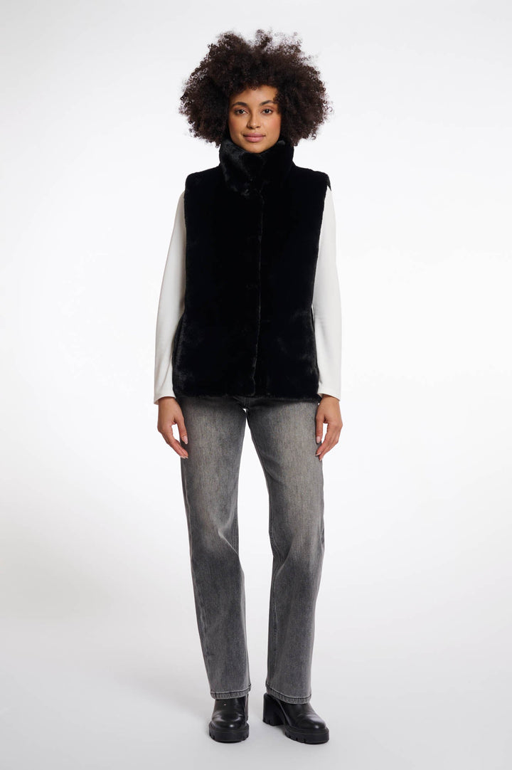 Lison Waistcoat - Black