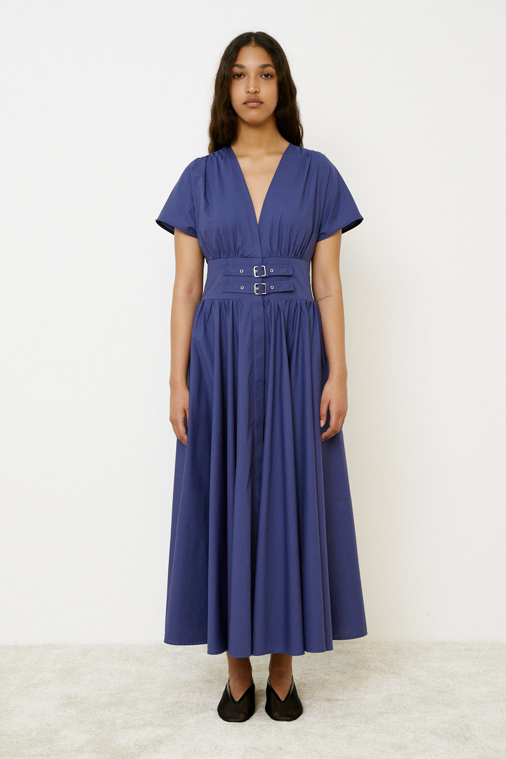 Limogues Buckle Belt Dress LIANA NYC Limogues Buckle Belt Dress LIANA NYC