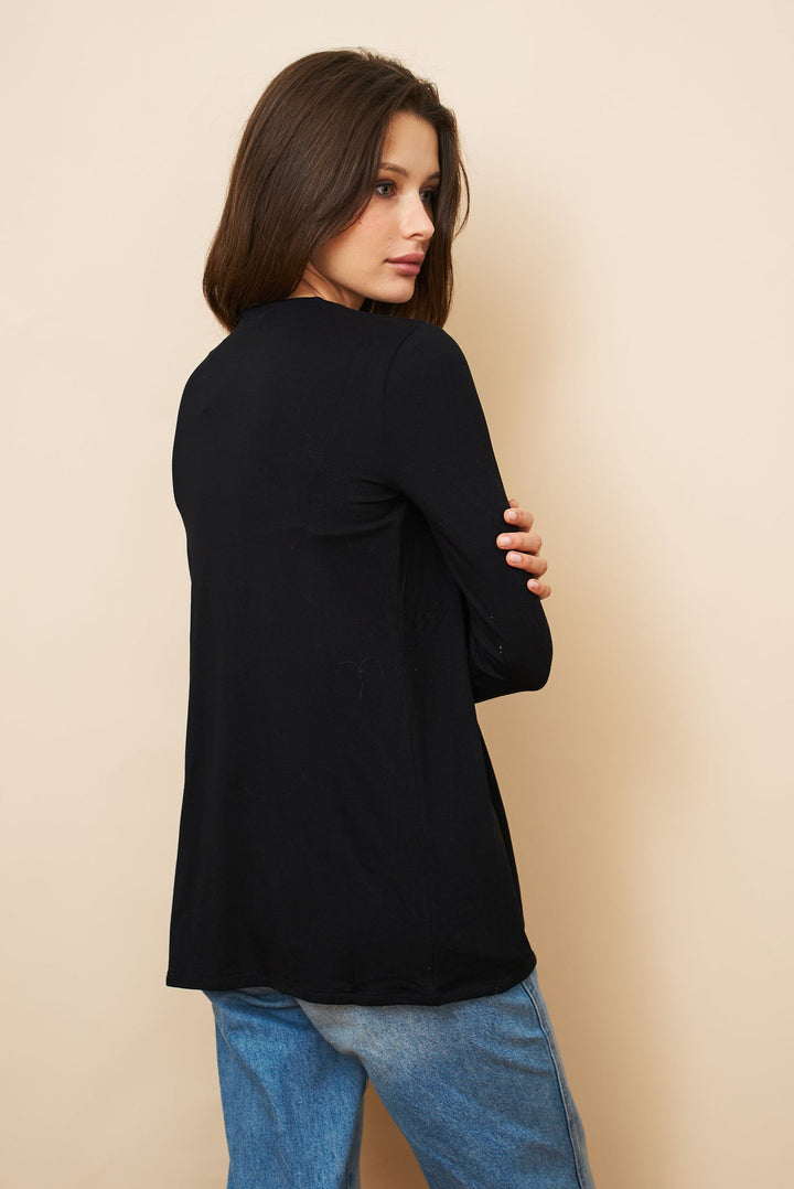 Merino Open Cardigan