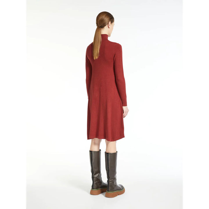 Sesia A Line Turtleneck Dress
