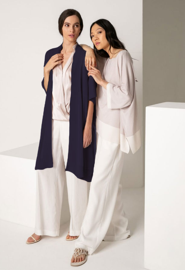 Short Sleeve Cardigan - Navy