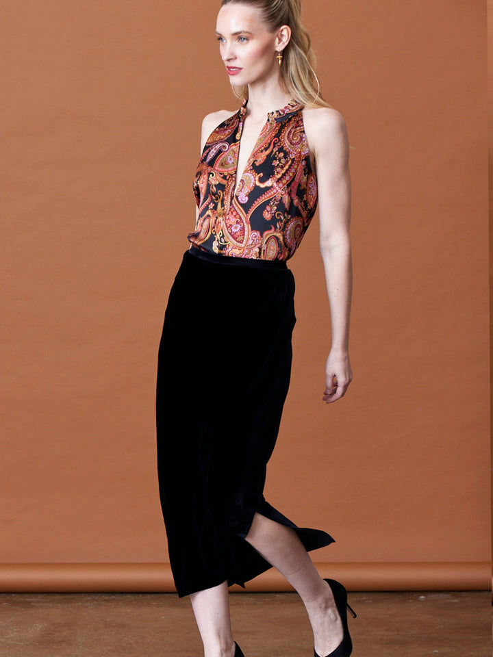 Go Even Longer Skirt Velvet