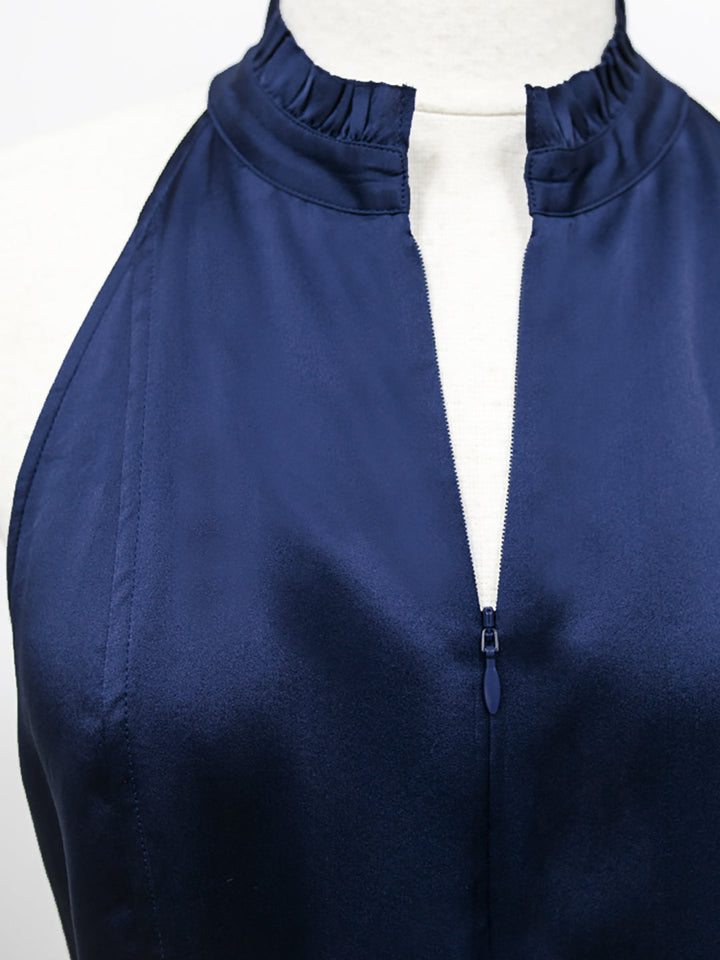 Go Scuba Cutaway Silk Top