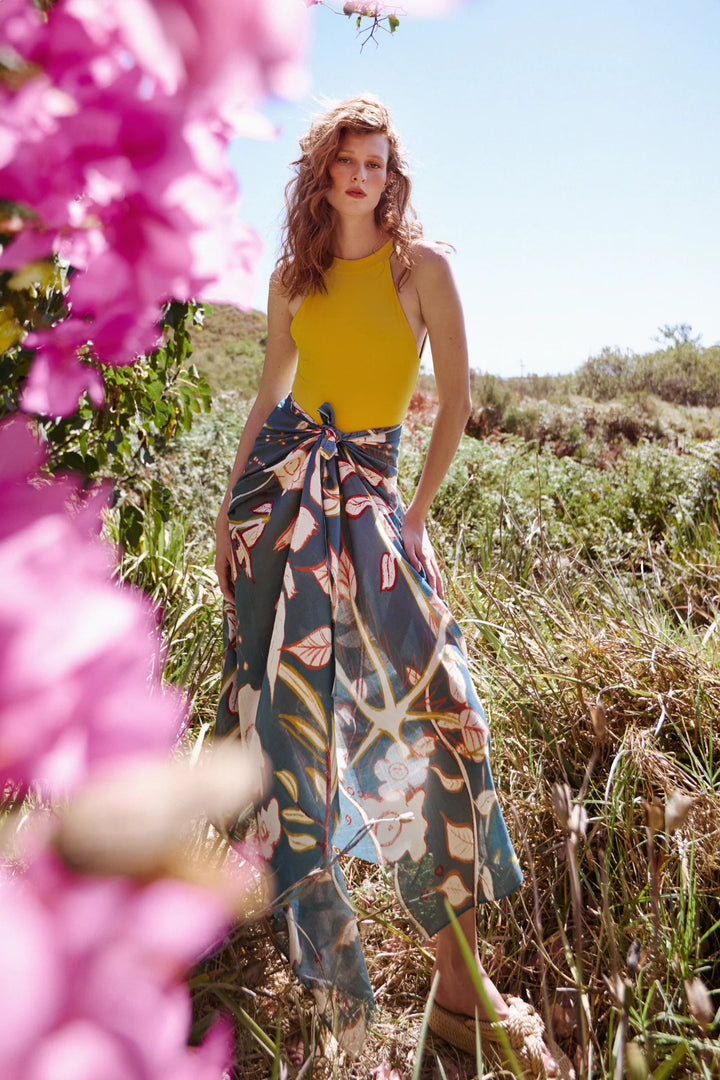 Teal Blooms