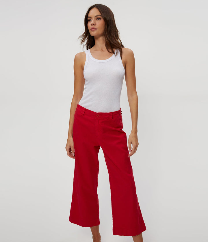 Geraldine Linen Straight Leg Pant