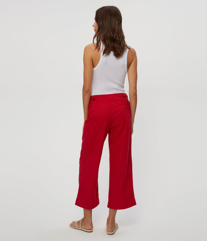 Geraldine Linen Straight Leg Pant