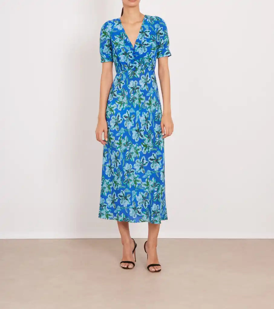 Nora Silk Crepe De Chine Dress