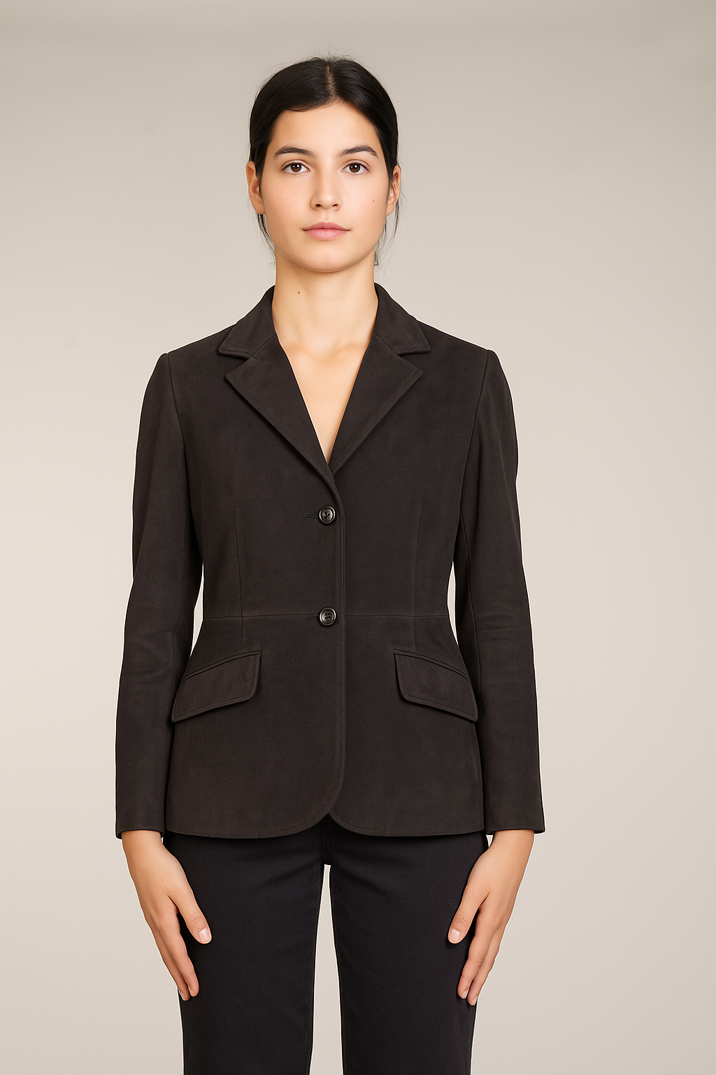 Via Torino Suede Blazer