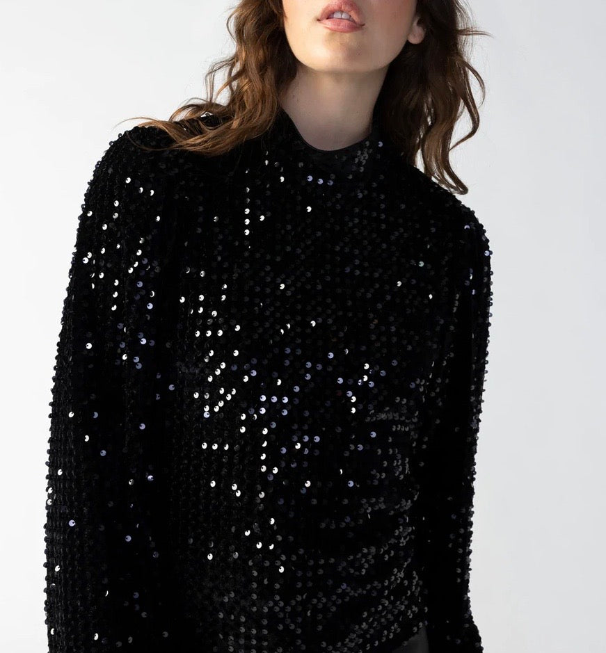 All Nighter Sequin Top – LIANA NYC