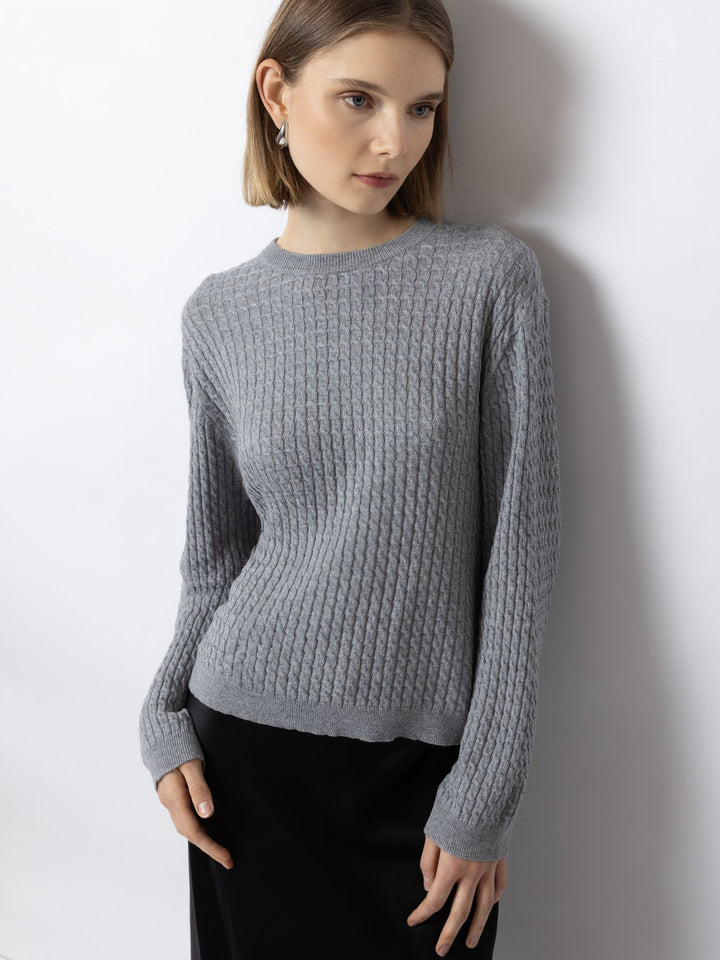 Pullover With Cable