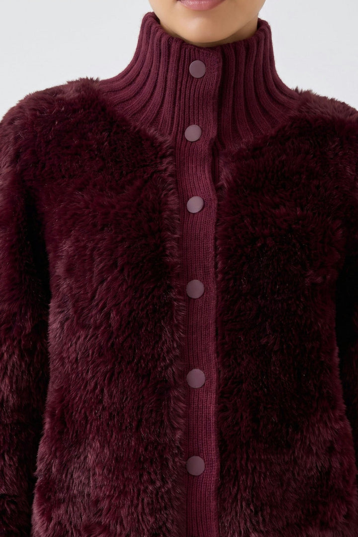 Button Up Fluffy Cardigan