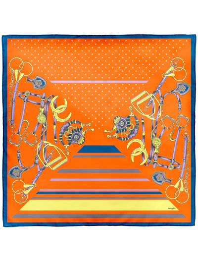 Saddle Silk Scarf