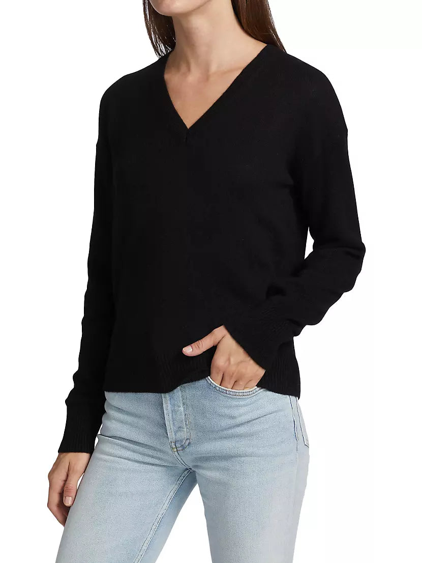 Easy V-Neck Cashmere Sweater