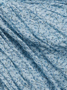 Crinkle Silk Chiffon