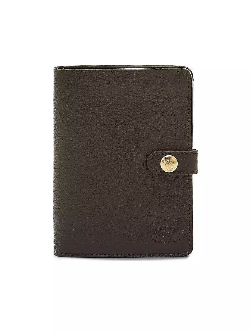 Medium Platino Leather Wallet