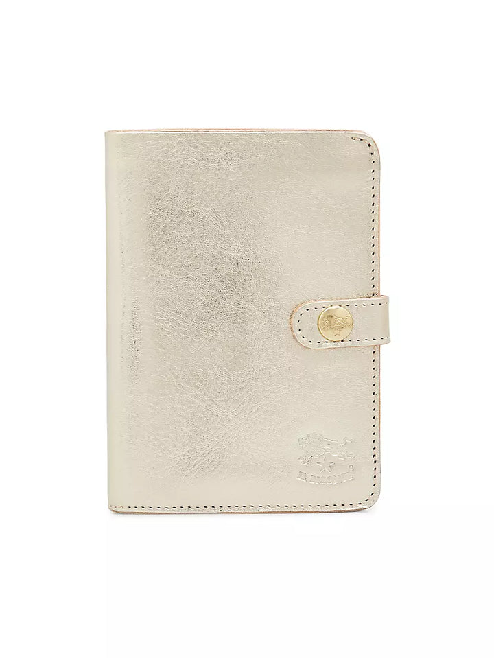 Medium Platino Leather Wallet