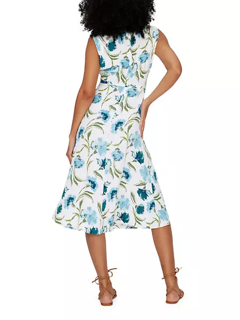 Livia Floral Midi-Dress