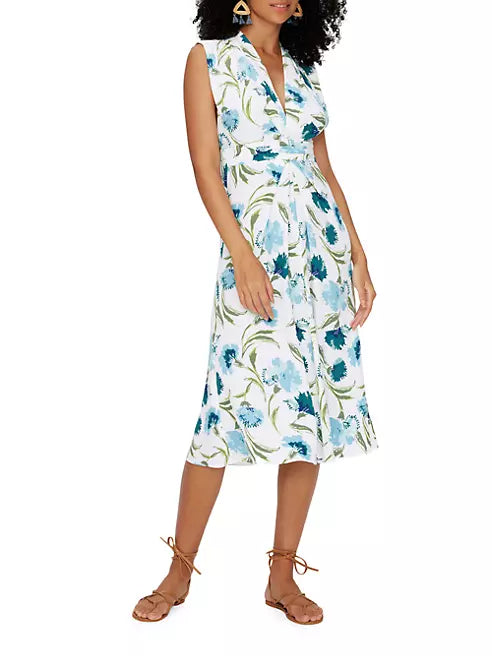 Livia Floral Midi-Dress