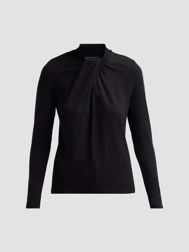 Soft Touch Longsleeve Twist Neck