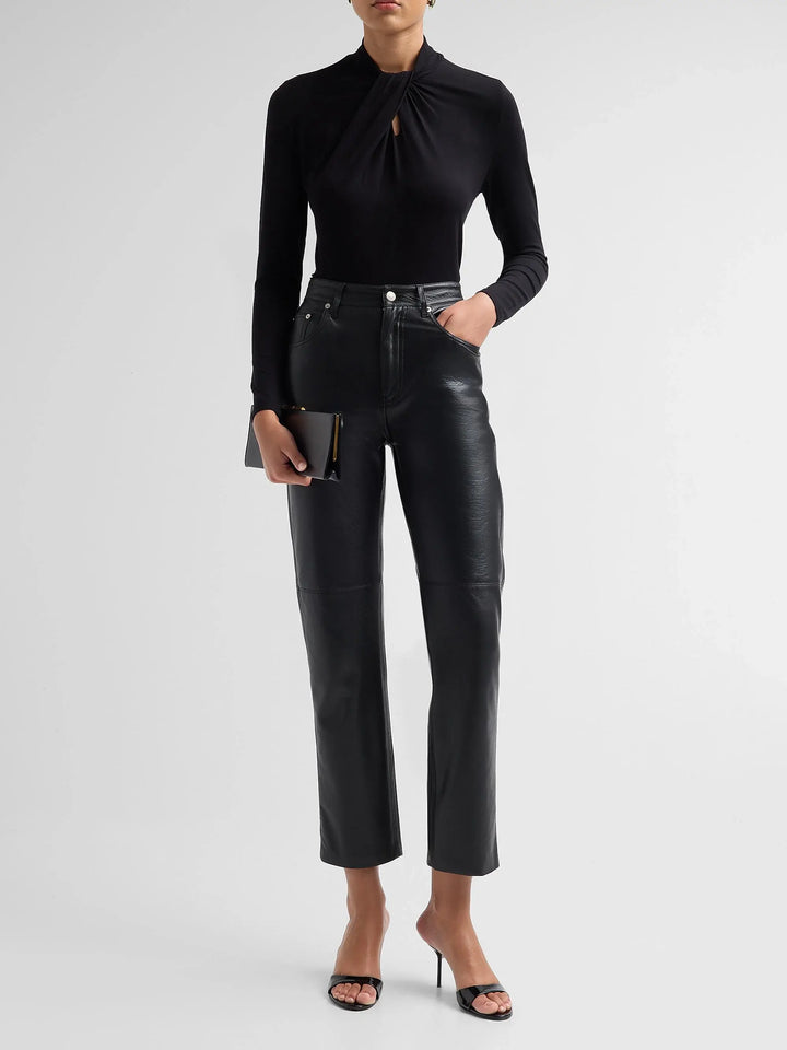Soft Touch Longsleeve Twist Neck