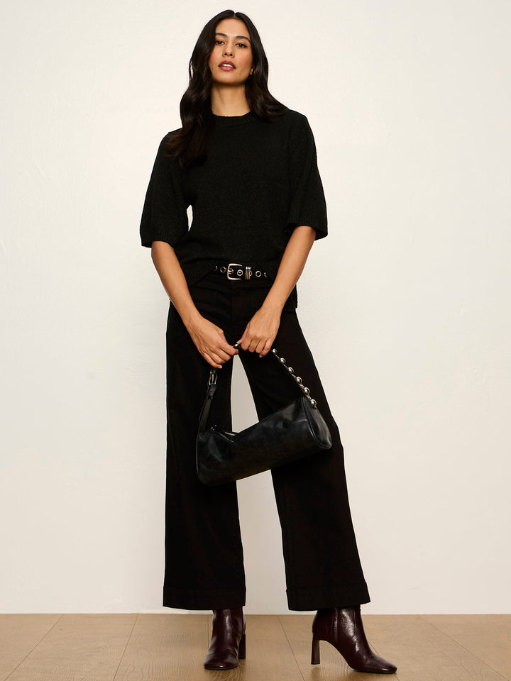 Perfect Sequin Sweater Tee