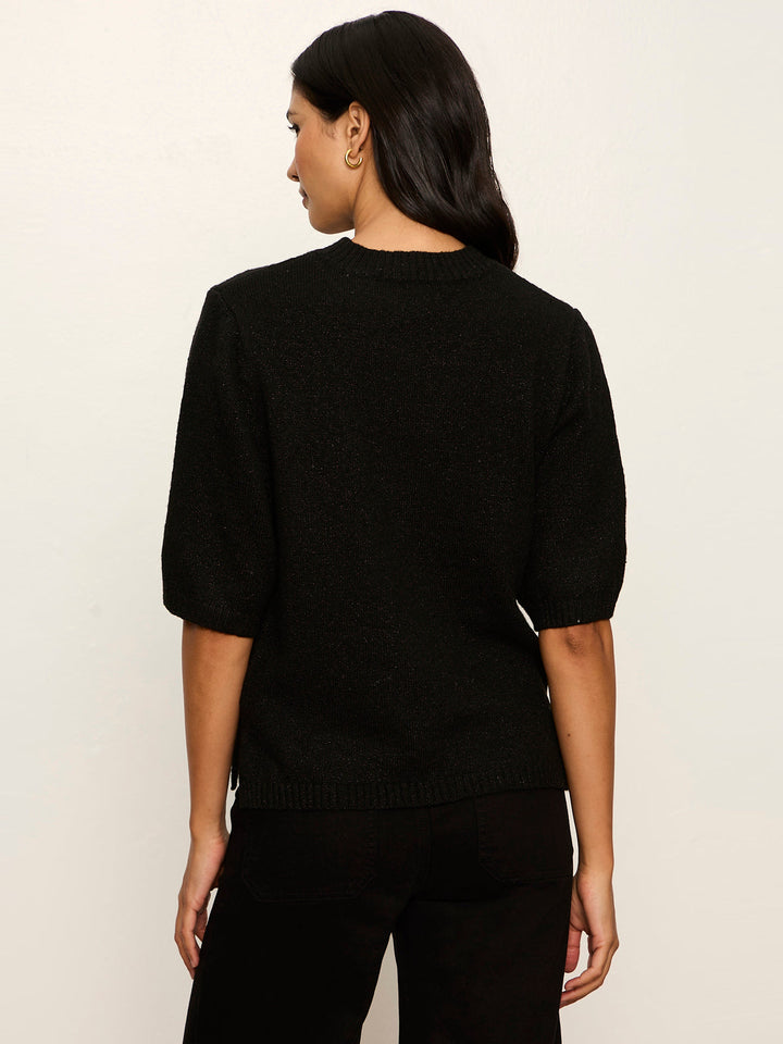 Perfect Sequin Sweater Tee