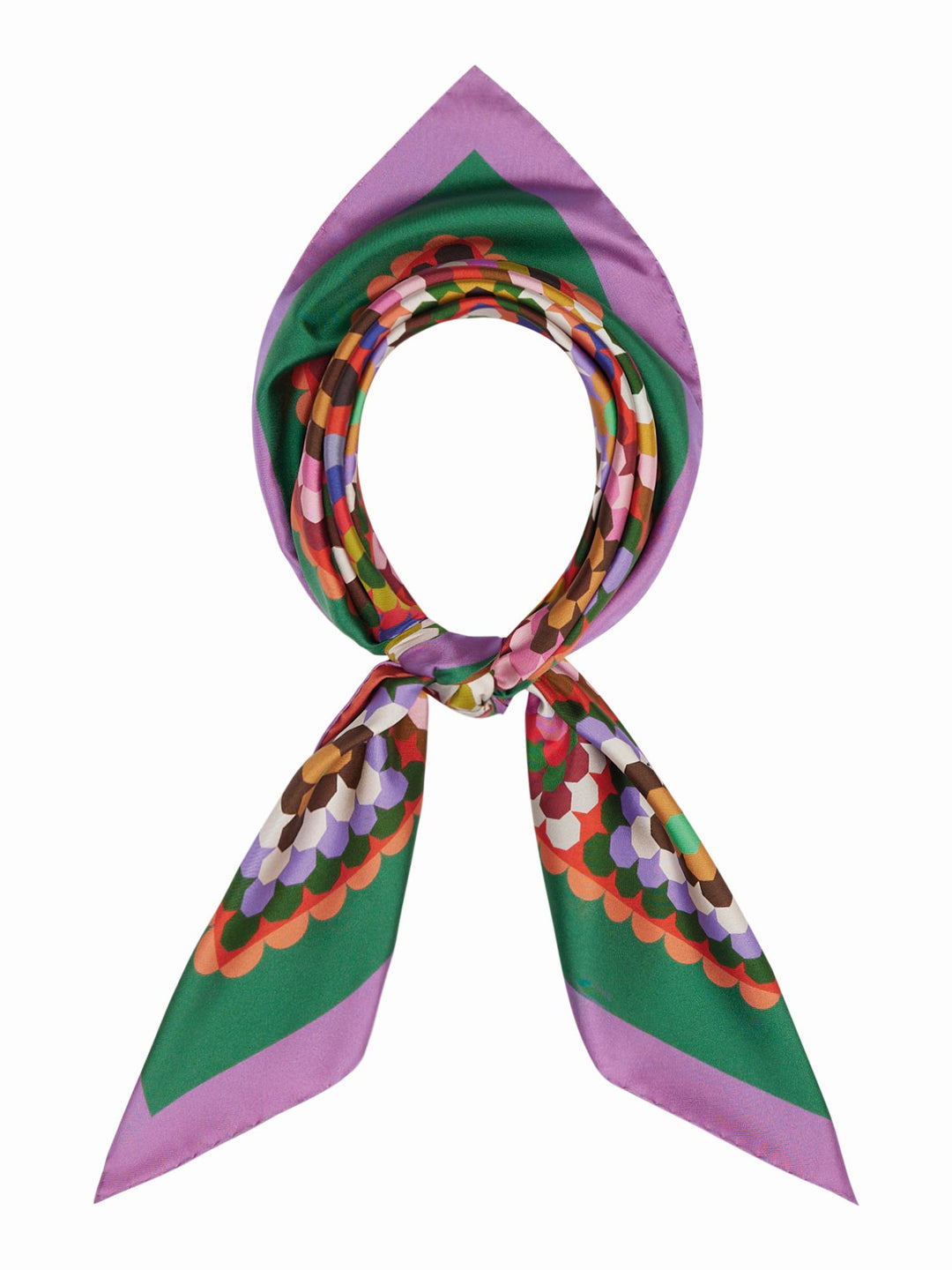 Cialda Reversible Silk Scarf